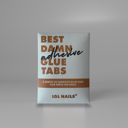 Best Damn Adhesive Glue Tabs – Temporary Nail Adhesive