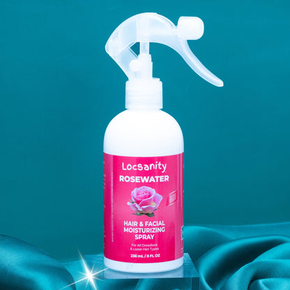 Rosewater Hair and Facial Daily Moisturizing/Refreshing Spray