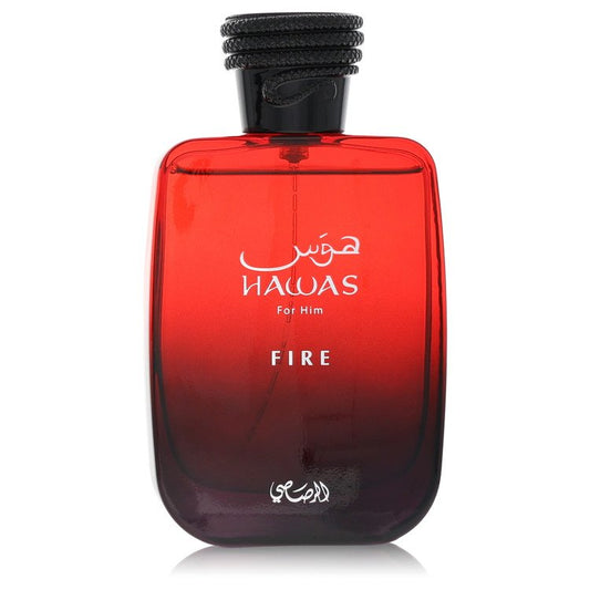 Hawas Fire by Rasasi - Eau De Parfum Spray (Unboxed) 3.3 oz