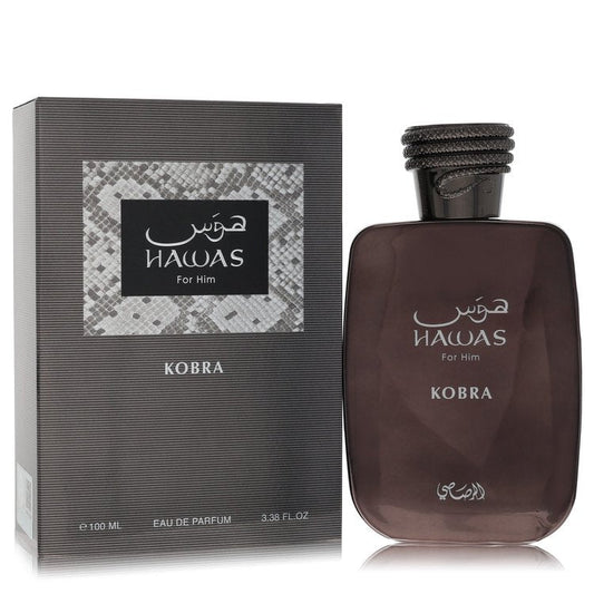 Hawas Kobra by Rasasi - Eau De Parfum Spray 3.38 oz