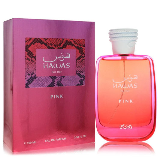 Hawas Pink by Rasasi - Eau De Parfum Spray 3.38 oz