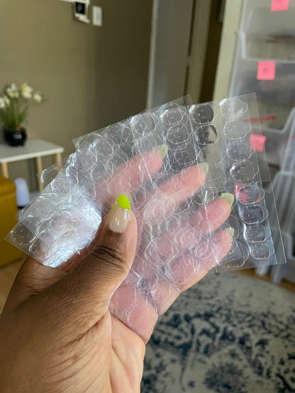 Best Damn Adhesive Glue Tabs – Temporary Nail Adhesive