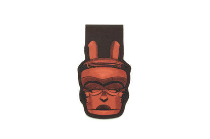 African Mask Magnetic Bookmark - Ibibio