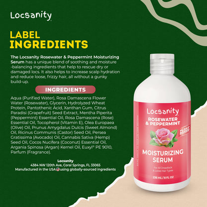 Rosewater Peppermint Deep Moisturizing and Nourishing Serum