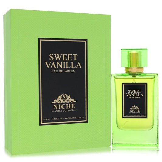 Khalis Sweet Vanilla Niche Collection by Khalis - Eau De Parfum Spray (Unisex) 3.4 oz