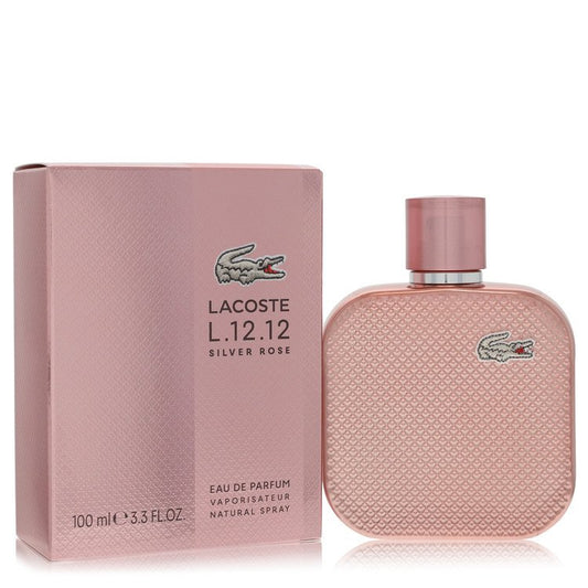 Lacoste Eau De Lacoste L.12.12 Silver Pink by Lacoste - Eau De Parfum Spray 3.3 oz