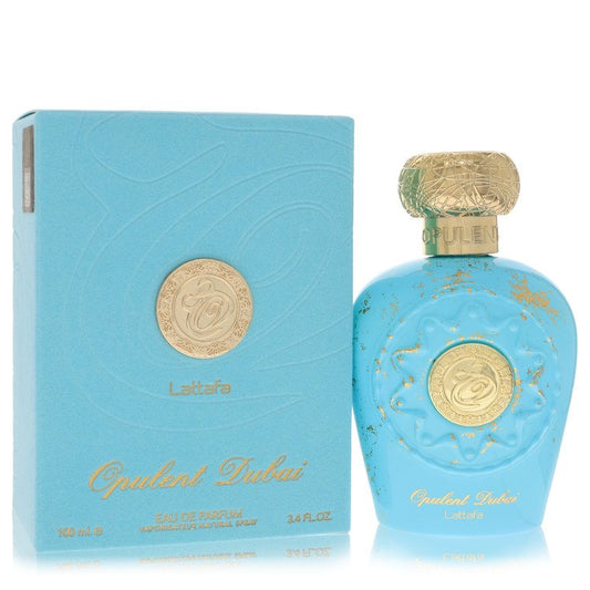 Lattafa Opulent Dubai by Lattafa - Eau De Parfum Spray (Unisex) 3.4 oz
