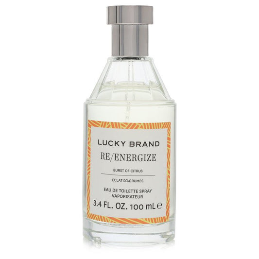 Lucky Brand Re/Energize by Lucky Brand - Eau De Toilette Spray (Unboxed) 3.4 oz