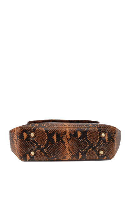 Malibu Clutch Brown Snake