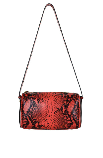 Maven Shoulder Bag Red Snake
