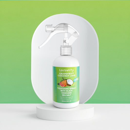 Grapefruit Coconut Lime Moisturizing and Tightening Spray Mist w/ Black Hawaiian Sea Salt