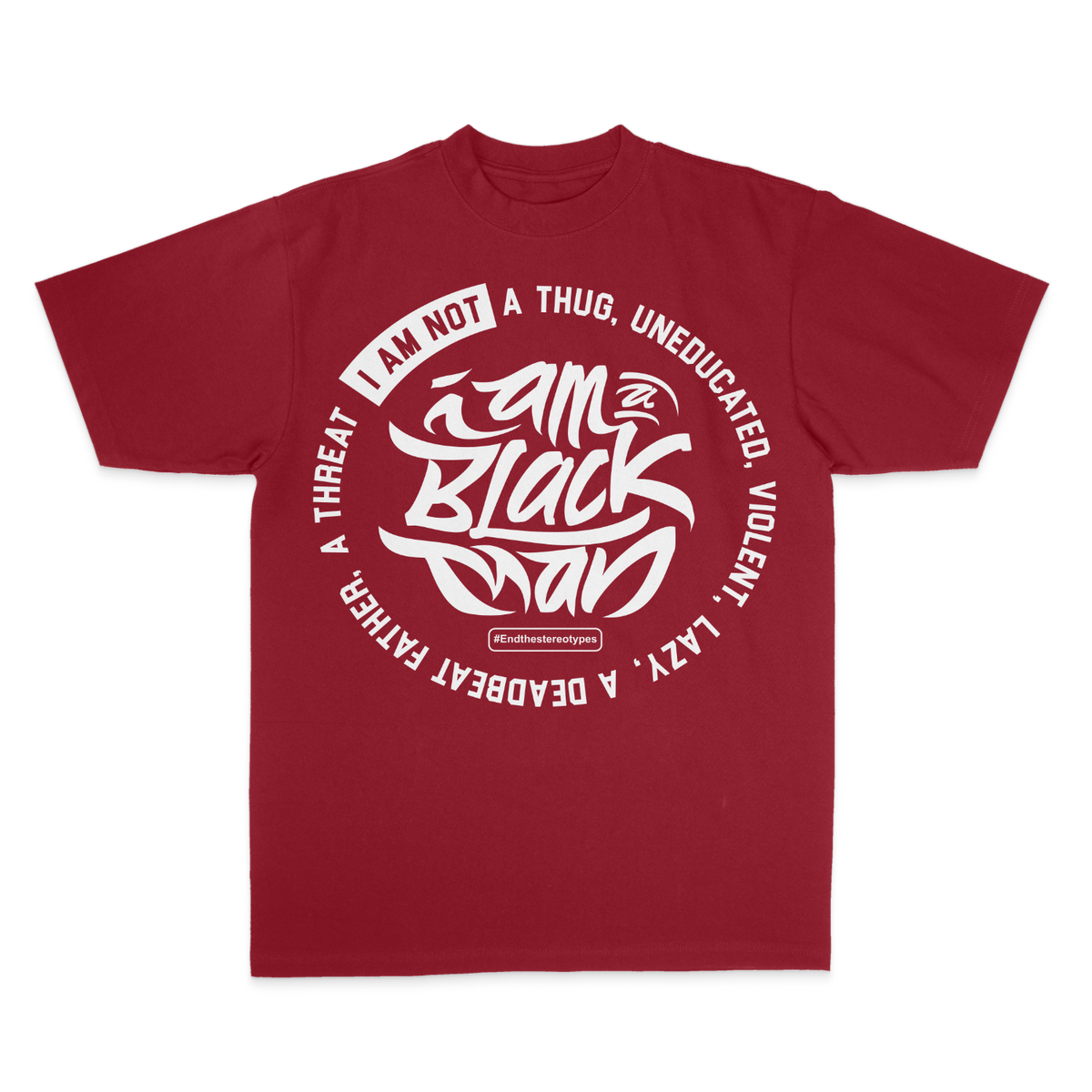 I Am A Black Man, I Am Not Circle T-Shirt
