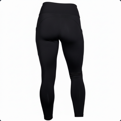TW Nutrition ActiveFit Leggings with Pockets Womens Yoga Pants Black Medium (M)