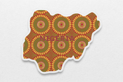 Nigeria Sticker (West Africa)