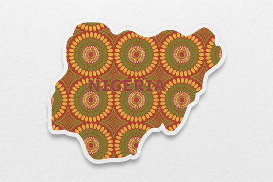 Nigeria Sticker (West Africa)