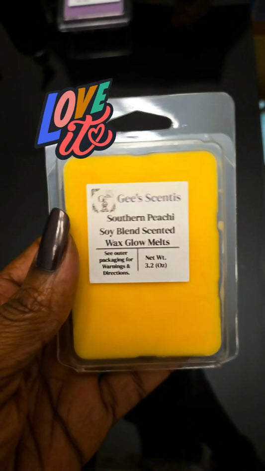 Southern Peachi | (2x6-Pack) Soy Blend Glow Melts