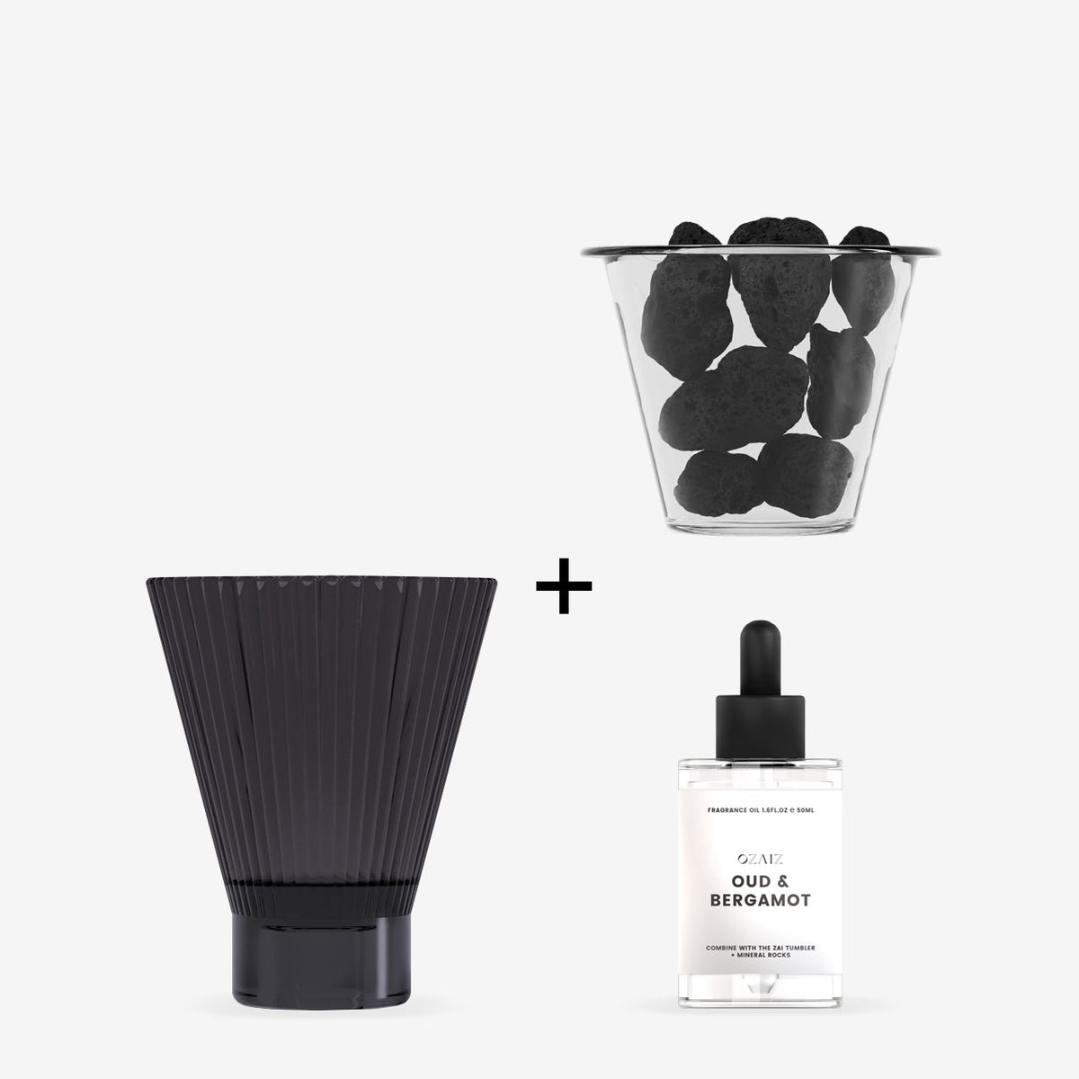 ZAI Lava Rock Diffuser - Cedar & Black Cherry