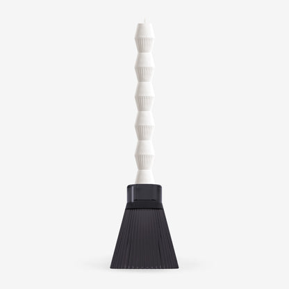 ZAI Geometric Pillar Candle in Ivory