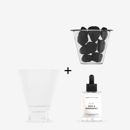 ZAI Lava Rock Diffuser - Fig & Flowers