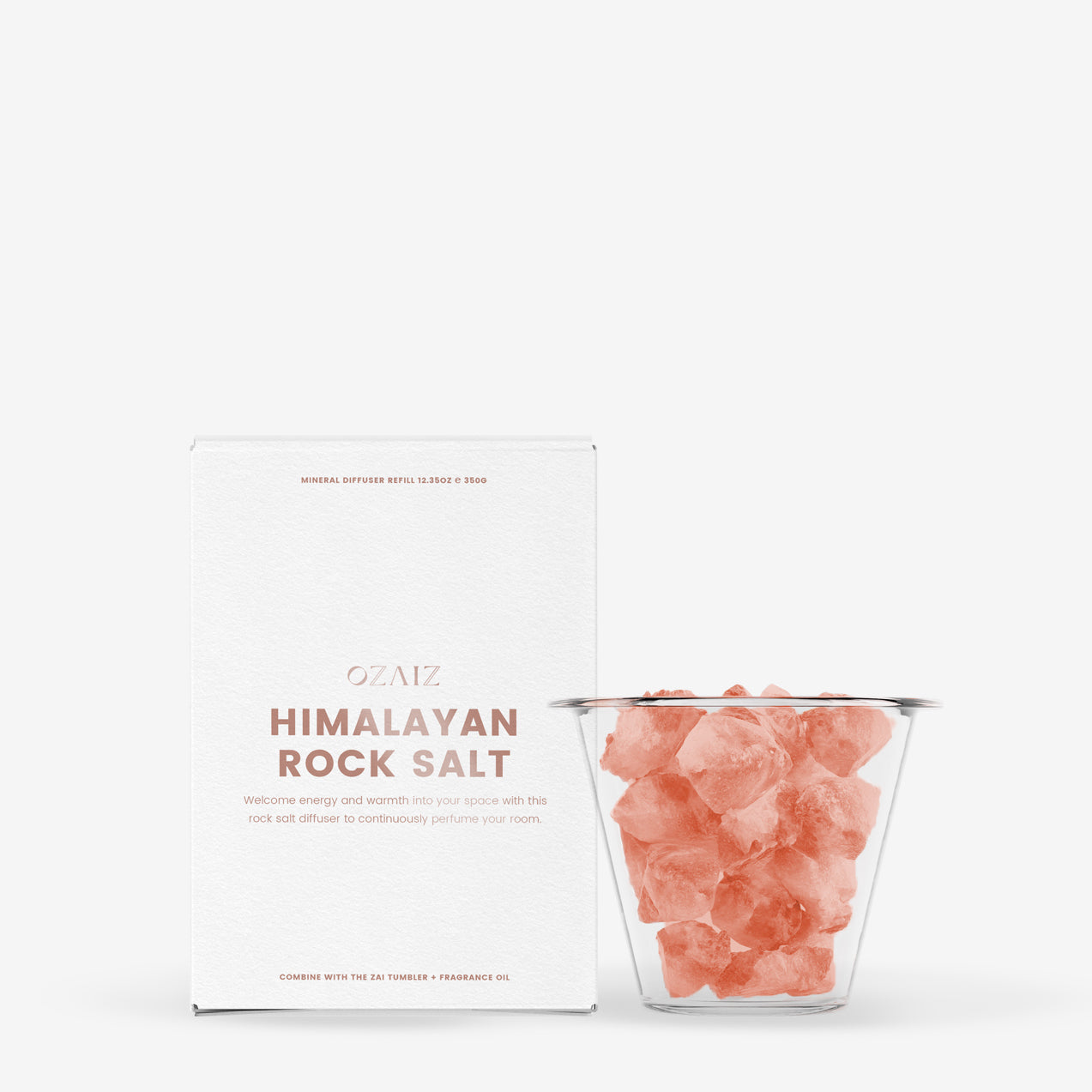 ZAI Himalayan Rock Salt Diffuser in Charcoal