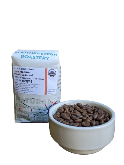 HER 120z Organic Colombian Coffee Medium Roast