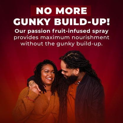 Locsanity Passion Fruit Softening and Moisturizing Daily Spray for Locs, Dreadlocks, Sisterlock, Microlock, Locs, Oil-Free Hair Scalp Moisturizer