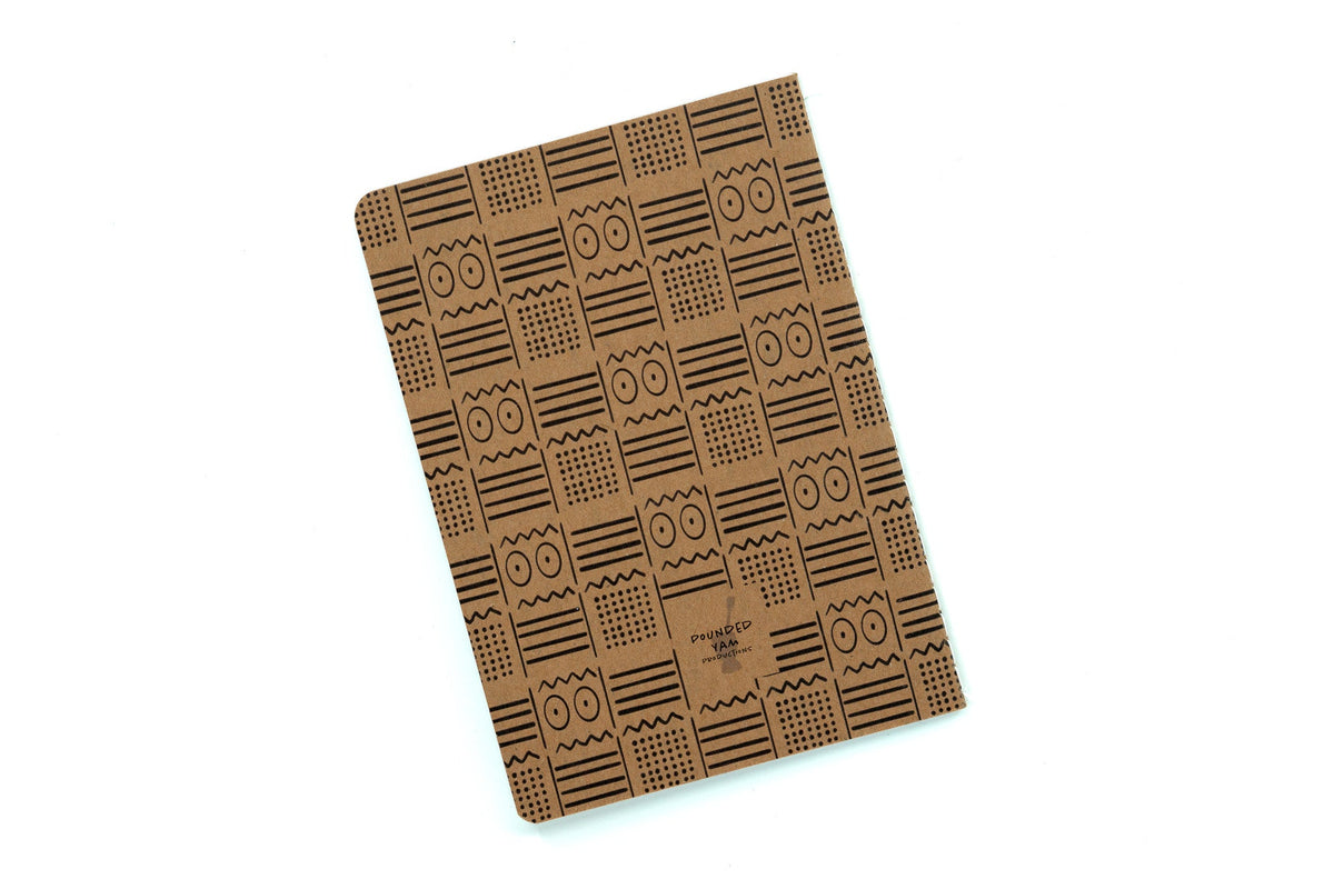 African Print Pocket Notebook - Eyes