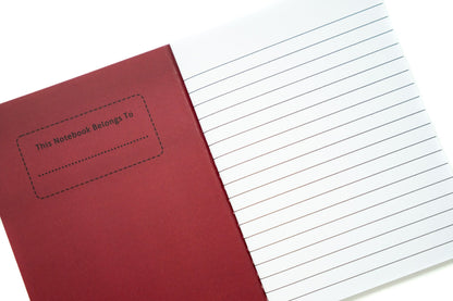African Print Ankara Pocket Notebook - Red and Yellow
