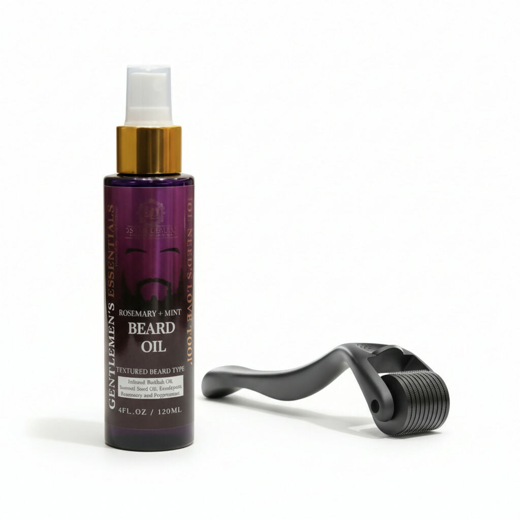 BEARD OIL – Gentlemen's Essentials | Rosemary + Mint (4 oz)