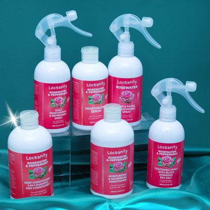 Rosewater Peppermint Loccare Bundle