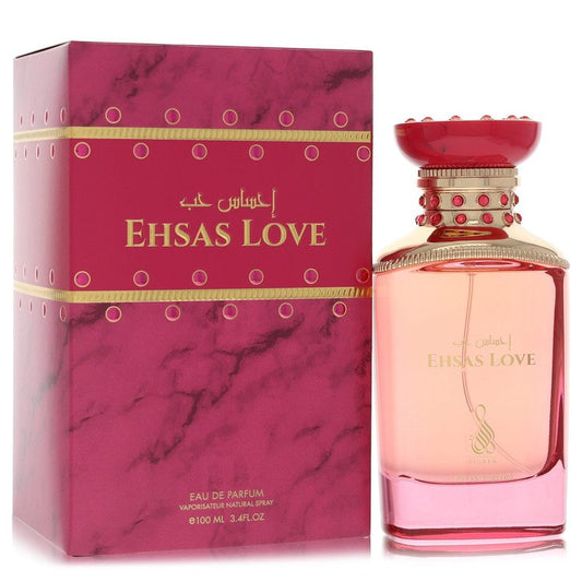 Risala Ehsas Love by Risala - Eau De Parfum Spray 3.4 oz