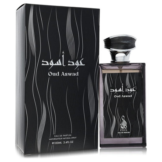 Risala Oud Aswad by Risala - Eau De Parfum Spray 3.4 oz
