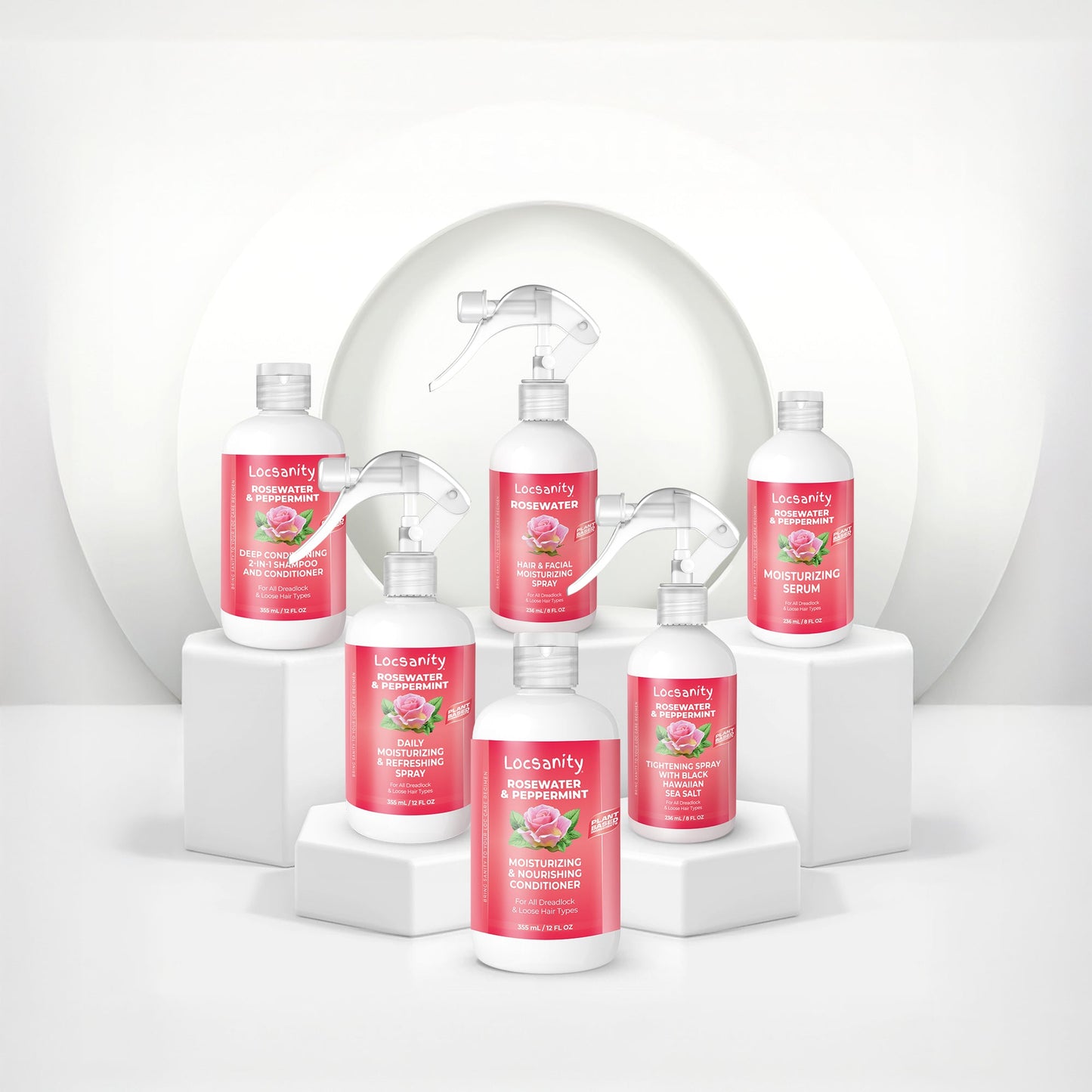 Rosewater Peppermint Loccare Bundle