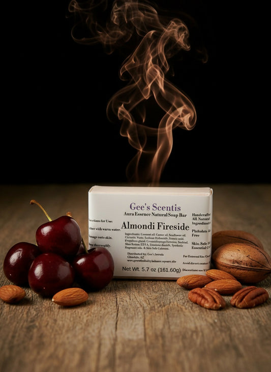 Almondi Fireside Aura Essence Soap (Cherry Almond) 🍒 ✨