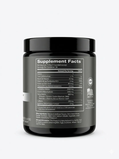 TW Nutrition ADAPT Fruit Punch Pre-Workout Powder 30 Servings 8/2027