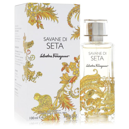 Salvatore Ferragamo Savane Di Seta by Salvatore Ferragamo - Eau De Parfum Spray (Unisex) 3.4 oz