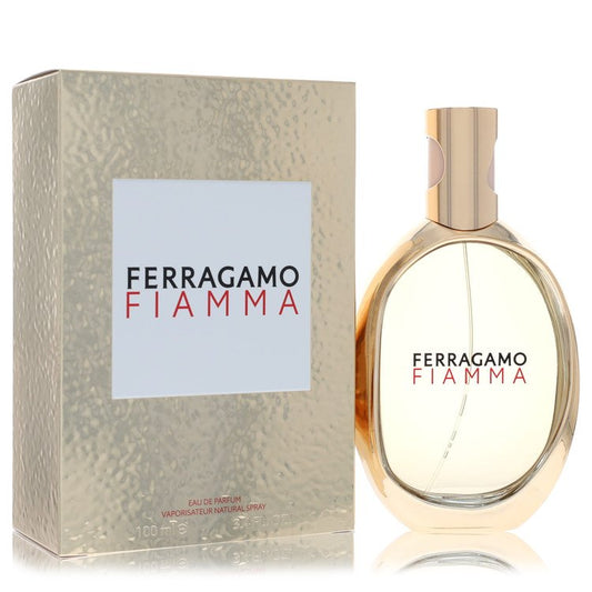Salvatore Ferragamo Fiamma by Salvatore Ferragamo - Eau De Parfum Refillable Spray (Unisex) 3.4 oz