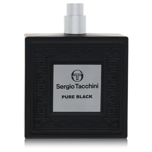Sergio Tacchini Pure Black by Sergio Tacchini - Eau De Toilette Spray (Tester) 3.4 oz