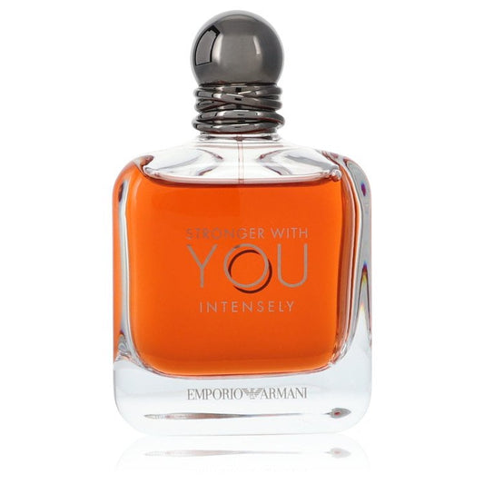 Stronger With You Intensely by Giorgio Armani - Eau De Parfum Spray (unboxed) 3.4 oz