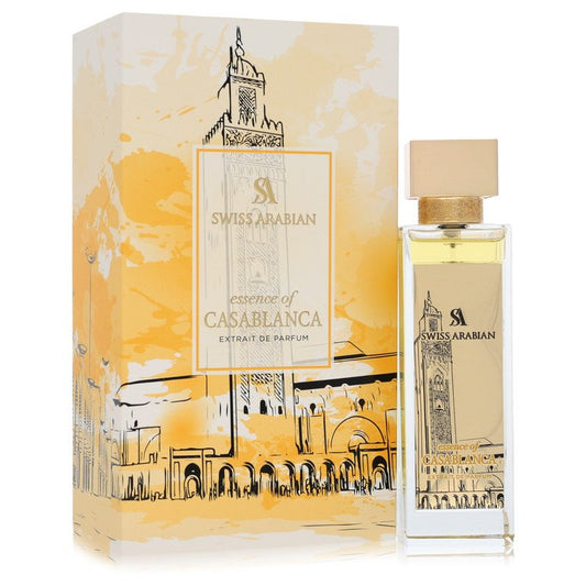 Swiss Arabian Essence Of Casablanca by Swiss Arabian - Extrait De Parfum Spray (Unisex) 3.4 oz