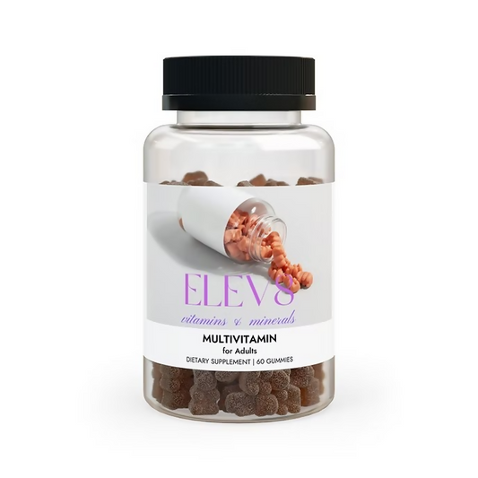 ELEV8 Multivitamin for Adult Men & Women | Non-GMO | Lactose Free | 60 Gummies