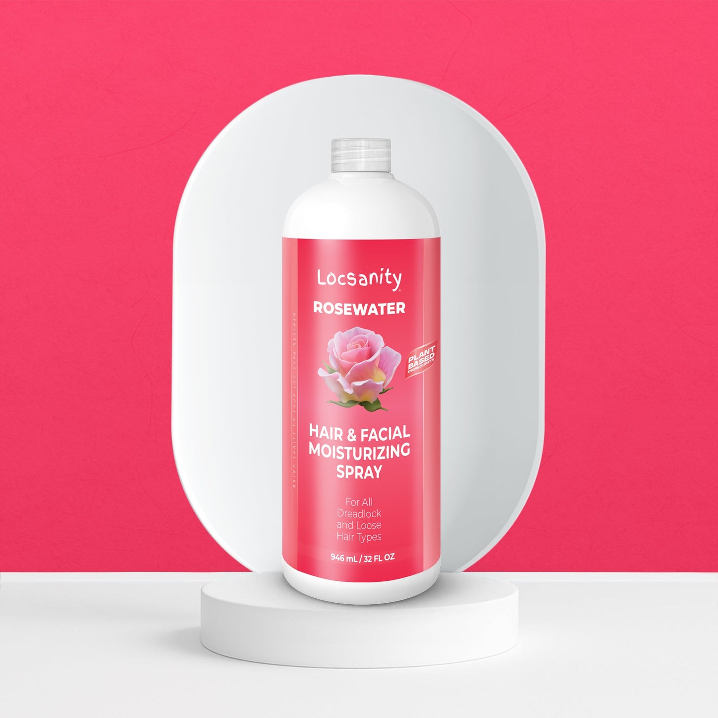Rosewater Hair and Facial Daily Moisturizing/Refreshing Spray