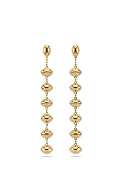 Venus Drop Earrings Gold