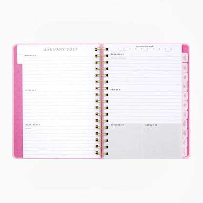 2027 12 Month Weekly/Monthly Planner - Everything is Fine