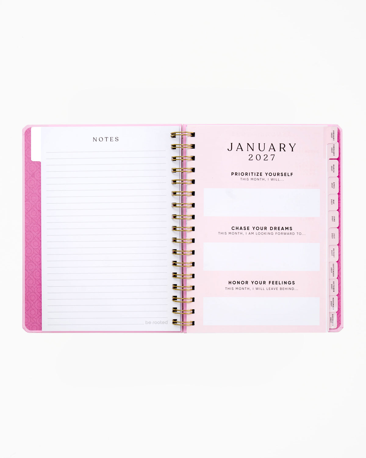 2027 12 Month Weekly/Monthly Planner - Everything is Fine