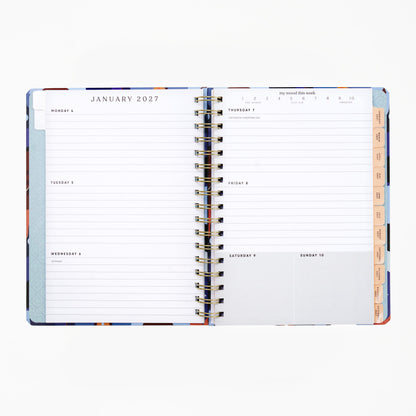 2027 12 Month Weekly/Monthly Planner - Fresh Starts
