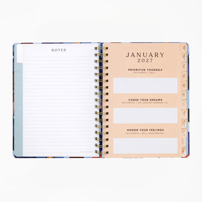 2027 12 Month Weekly/Monthly Planner - Fresh Starts