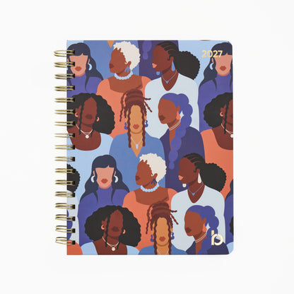 2027 12 Month Weekly/Monthly Planner - Fresh Starts