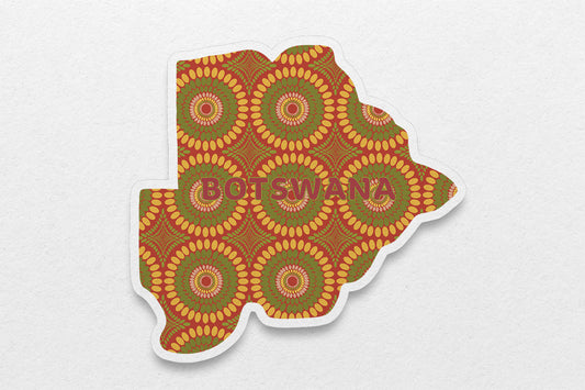 Botswana Sticker (Southern Africa)