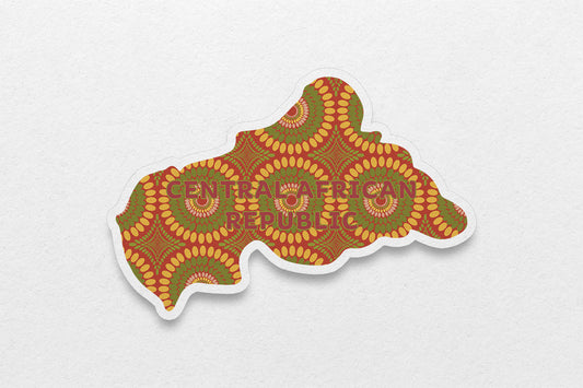 Central African Republic Sticker (Central Africa)